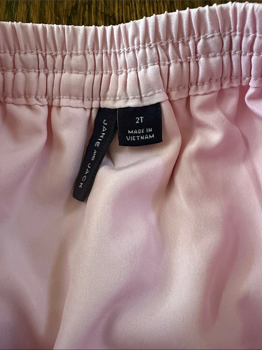 Janie and Jack Pink Tulle Skirt with Red Heart Print
